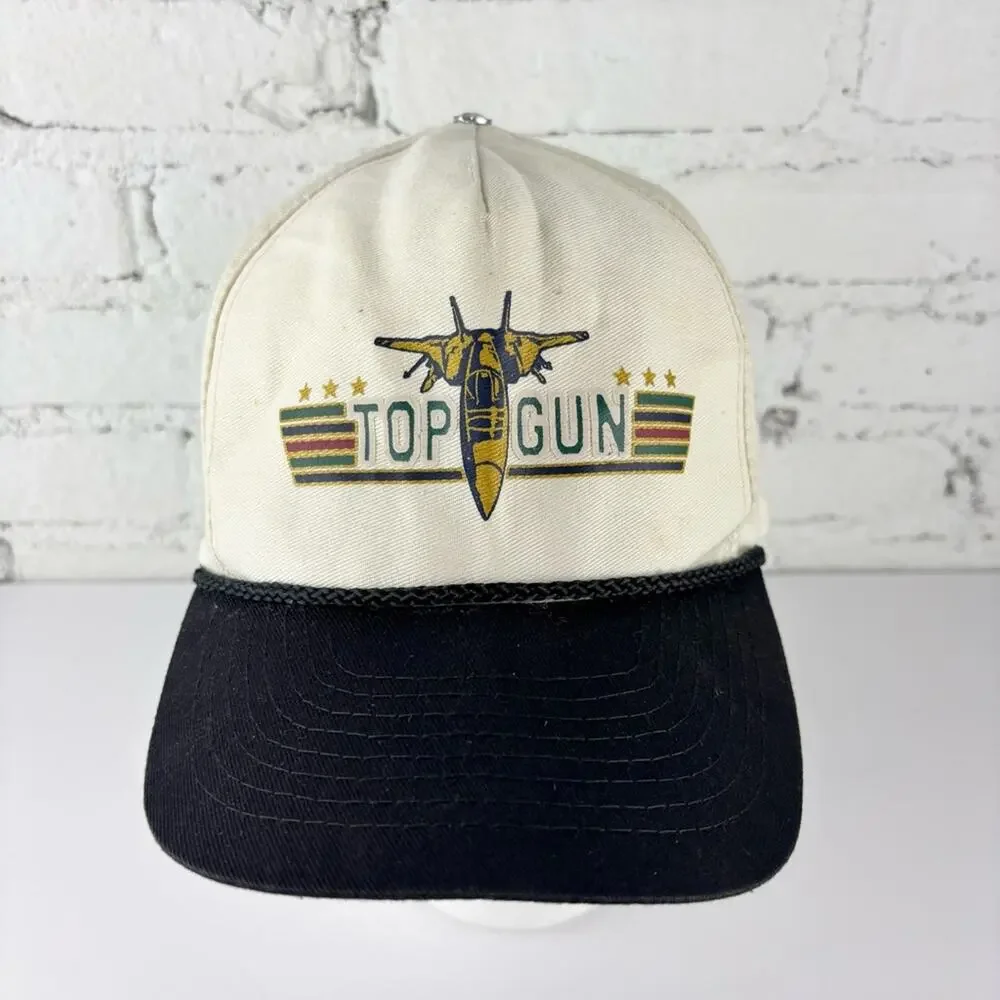 Vintage Top Gun Snapback Hat Movie